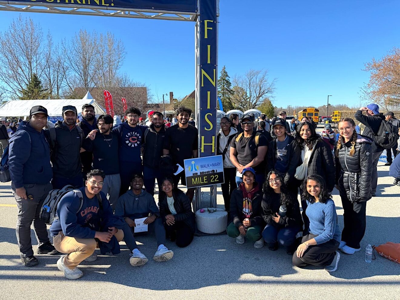 Walk to Mary pilgrimage